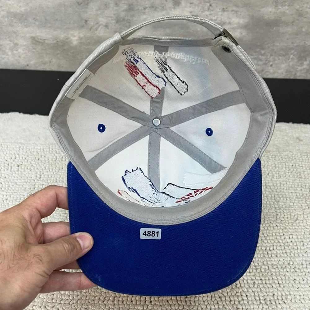 Vintage Bristol Motor Speedway Snapback Hat OSFA Splash Embroidered Dad Cap